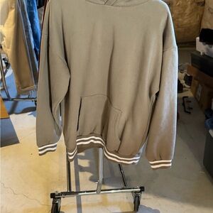 Fashion Nova Gray Hoodie Sweater